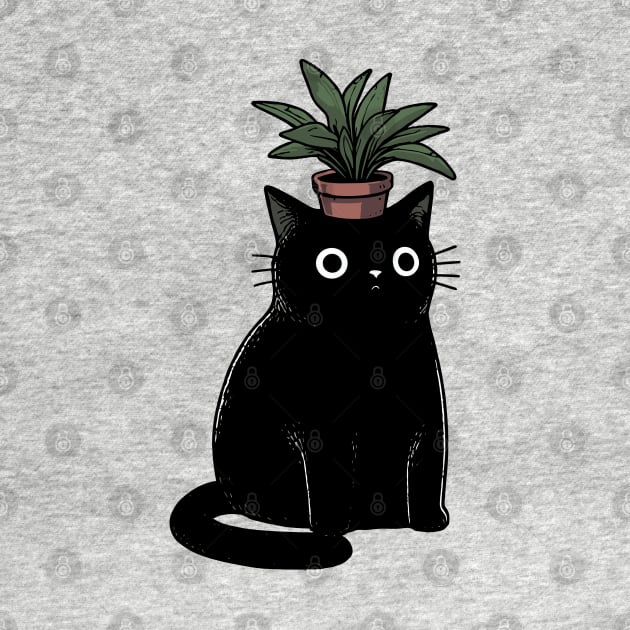 Cat Plant Head by katzura